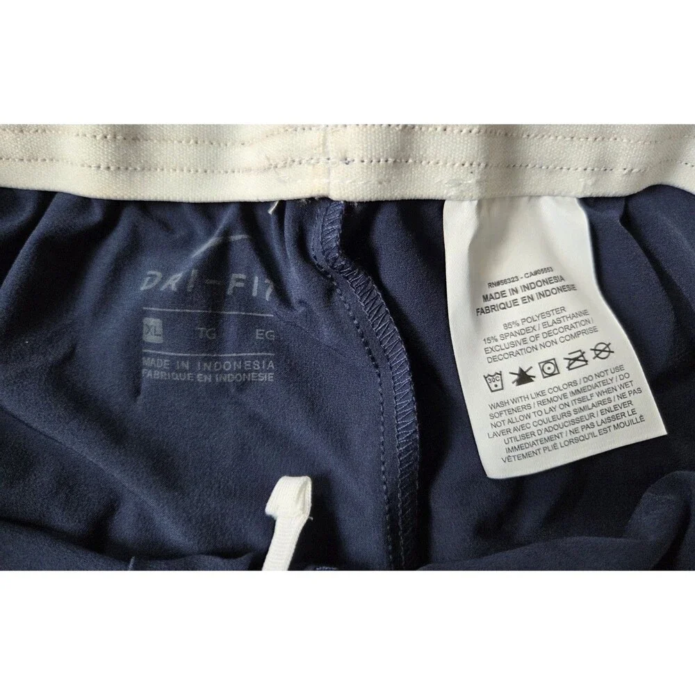 NWT Nike DRI-FIT Girls' Running Athletic Shorts Navy Size XL